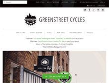 Tablet Screenshot of greenstreetcycles.com